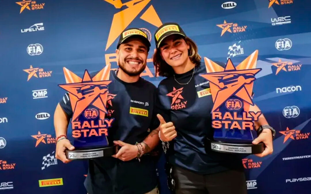 Pilotos peruanos Annia Cilloniz y Abito Caparó listos para debutar en el FIA Rally Star en el 51° San Marino Rally