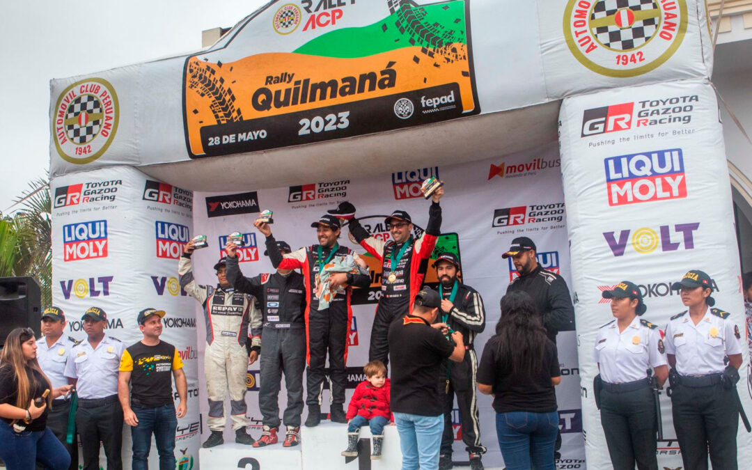 Lucho Alayza defiende la localía y se corona campeón en el Rally de Quilmaná
